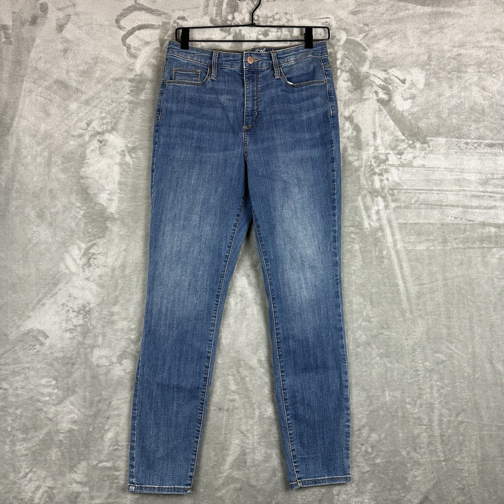 Universal Threads Jeans Women's 10 / 30R Blue Denim High Rise Skinny